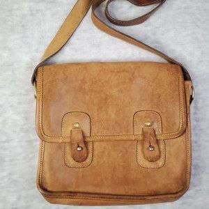 [SOLD] Vintage Brahmin Distressed Leather Bag